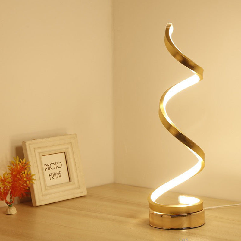 Montmartre - Sculptural Spiral Table Lamp - Lumière Paris