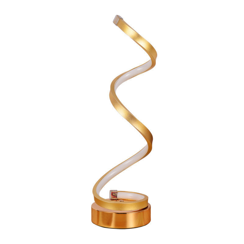 Montmartre - Sculptural Spiral Table Lamp - Lumière Paris